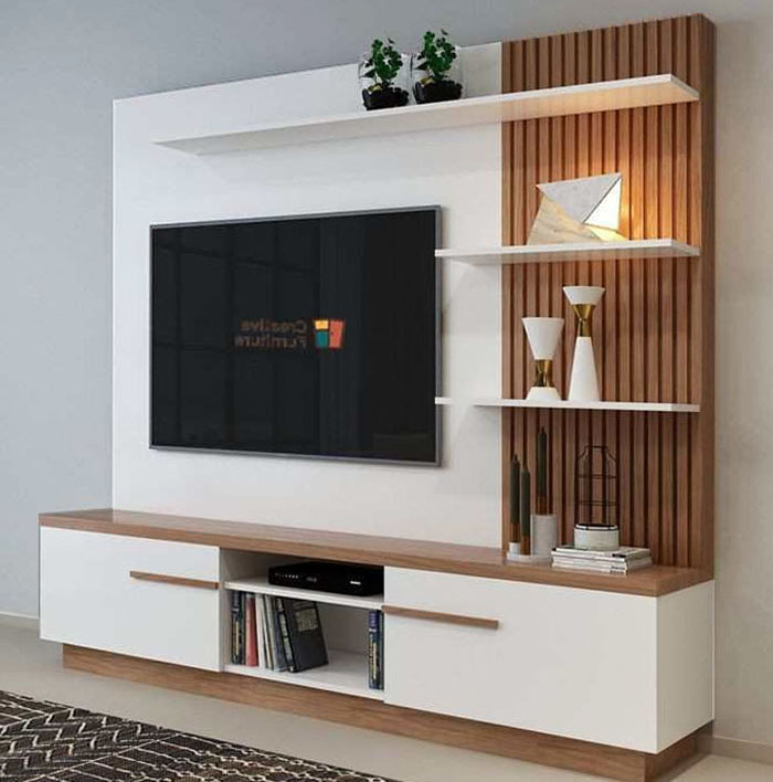 Vách tivi phòng khách